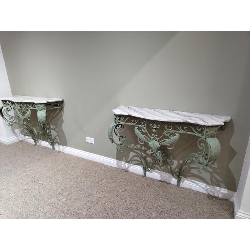 Antique Pair Of Console Tables