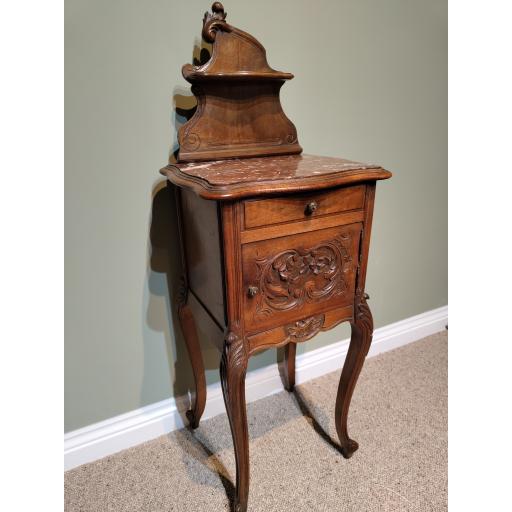 Antique French Louis XV Style Bedside Cabinet