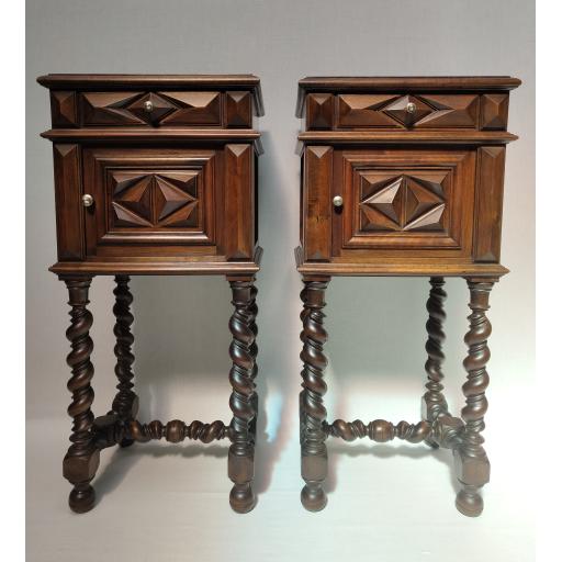 Antique Pair of Bedside Cabinets