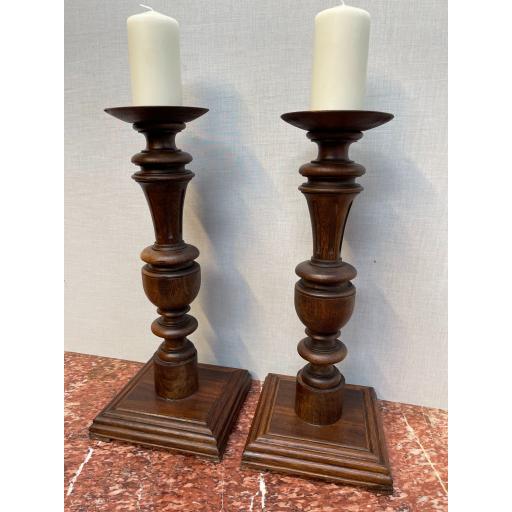 Pair of Decorative Candle Sticks