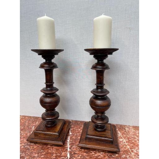 Pair of Decorative Candle Sticks