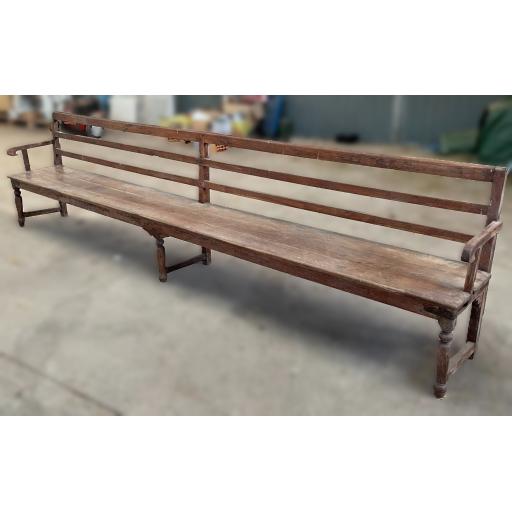 Antique Railway Station Bench