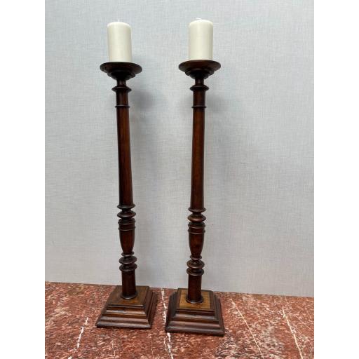 Pair of Decorative Candle Sticks