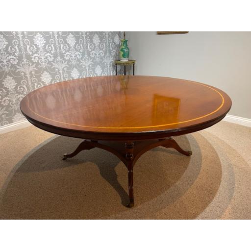 Mahogany Regency-style Dining Table